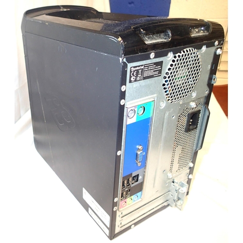 2159 - Packard Bell desktop computer tower, operating Windows 7, untested, no leads or power supply. P&P Gr... 