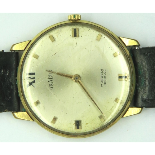 79 - Gradus: gents mechanical wristwatch working at lotting. P&P Group 1 (£14+VAT for the first lot and £... 