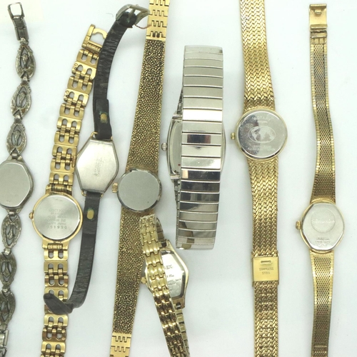 87 - Quantity of ladies wristwatches to include Seiko. P&P Group 1 (£14+VAT for the first lot and £1+VAT ... 