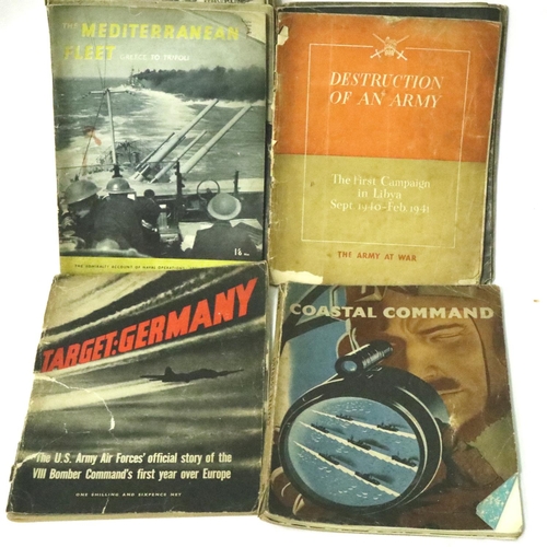 452 - Mixed HM 50 WWII booklets. P&P Group 1 (£14+VAT for the first lot and £1+VAT for subsequent lots)