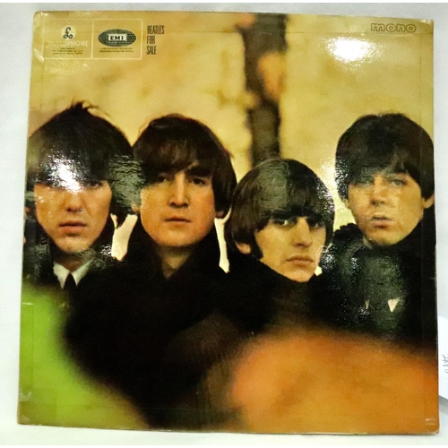 456 - The Beatles Beatles For Sale, black and yellow label XEX503-3N PMC1240. Good used/played condition, ... 