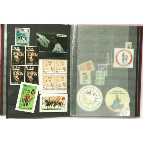 470 - Stock book of European mint stamps, commemoratives etc. P&P Group 1 (£14+VAT for the first lot and £... 