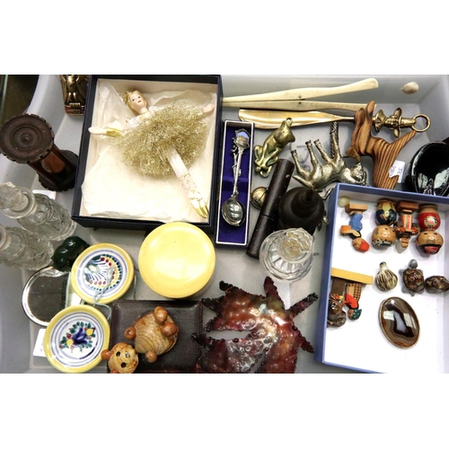 116 - Tray of mixed collectable items. P&P Group 3 (£25+VAT for the first lot and £5+VAT for subsequent lo... 