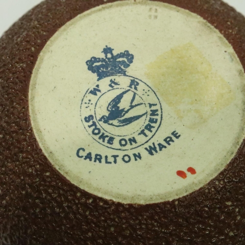 177 - Three Carlton Ware match strikers, Sheffield and two colleges. P&P Group 1 (£14+VAT for the first lo... 