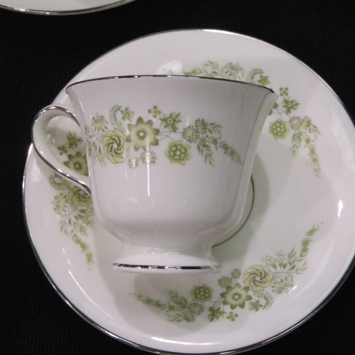 257 - Wedgwood tea set in the Caroline pattern. Not available for in-house P&P, contact Paul O'Hea at Mail... 