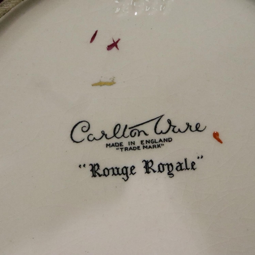 271 - Three Carlton Ware lustre pieces, two bowls and a plate (with damages). P&P Group 3 (£25+VAT for the... 