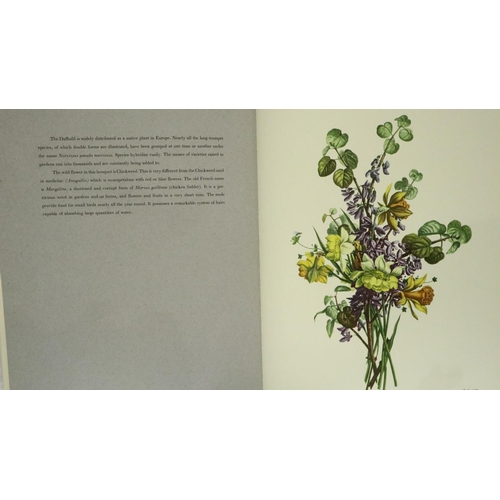 449 - Bouquets, The works or Jean Louis Prevost (1760-1810), published MacDonald London c.1960, with dust ... 