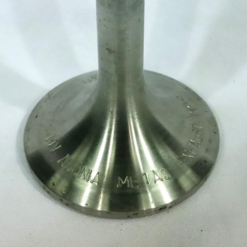 1295 - Engraved exhaust valve from the MV Adonia. Not available for in-house P&P, contact Paul O'Hea at Mai... 