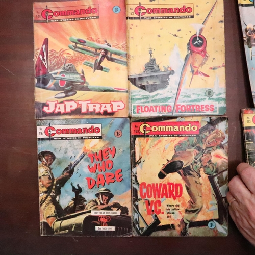 447A - Commando, Battle picture library and other similar comic books (53). P&P Group 1 (£14+VAT for the fi... 