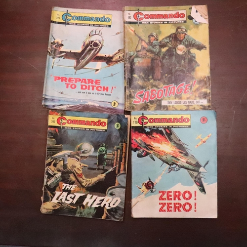 447A - Commando, Battle picture library and other similar comic books (53). P&P Group 1 (£14+VAT for the fi... 