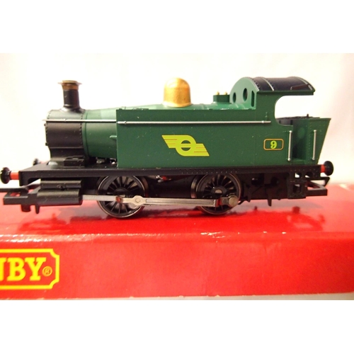 2127 - Hornby R2130 industrial tank locomotive, no 9, Coras Iompair Eireann, excellent condition, box with ... 