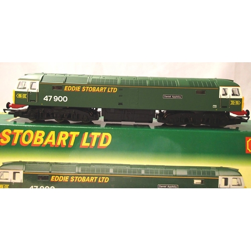 2135 - Hornby R2433 class 47 diesel, 47900 Daniel Appleby, Stobart Livery limited edition 0744/1000, excell... 