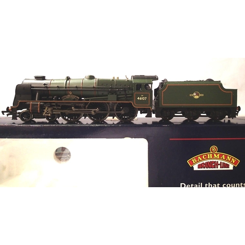 2144 - Bachmann 31-227 Royal Scot Class , renamed/numbered 46107, Argyll and Sutherland Highlander, Green L... 