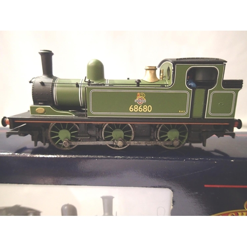 2148 - Bachmann 31-055 class J72 tank, 68680 Green Early Crest, very good condition, no coupling hooks, box... 