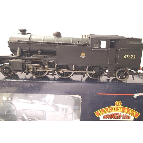 2149 - Bachmann 31-609 class V3, tank 67673, Black Early Crest, very good condition, box with wear. P&P Gro... 