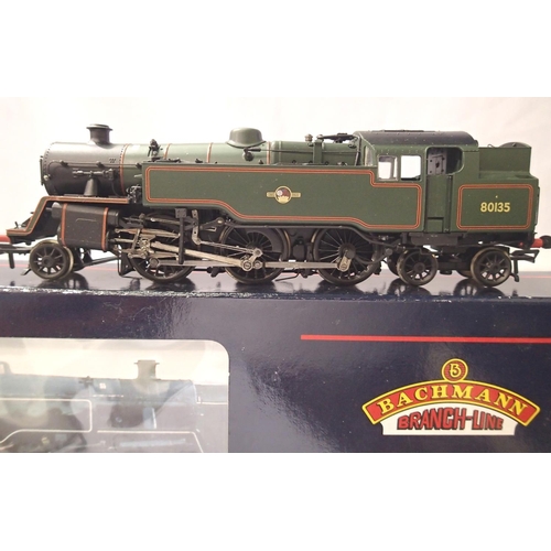 2151 - Bachmann 32-353 class 4MT tank, 80135 Green Late Crest, as preserved, excellent condition, box with ... 