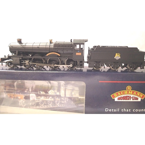 2153 - Bachmann 31-307 manor class, 7813, Freshford manor, Black Early Crest, excellent condition, box with... 