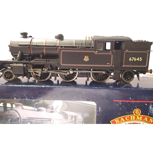 2156 - Bachmann 31-610 class V1 tank, 67645 Black Early Crest, excellent condition, box with wear. P&P Grou... 