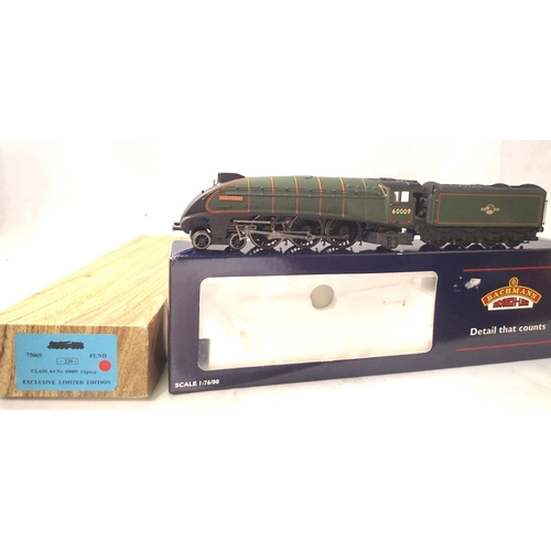 2160 - Bachmann 31-951Z class A4, Osprey 60009, Green Late Crest, 75069 Fund exclusive, limited edition of ... 