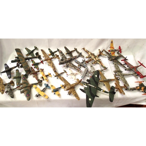 2189 - Thirty kit built plastic kit aircrafts, various types in very good - excellent condition, ex display... 