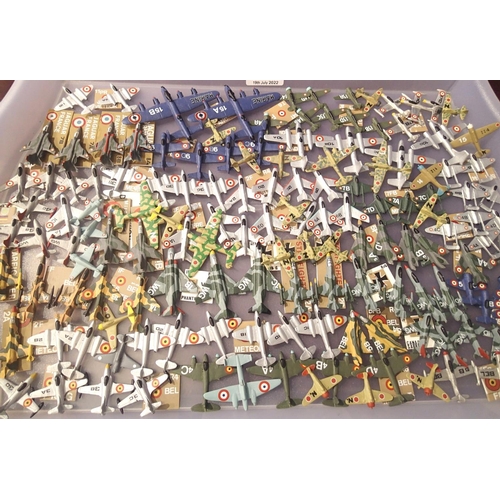 2192 - Approximately 100 Wargaming metal aircraft, finished to an excellent standard, various types and air... 