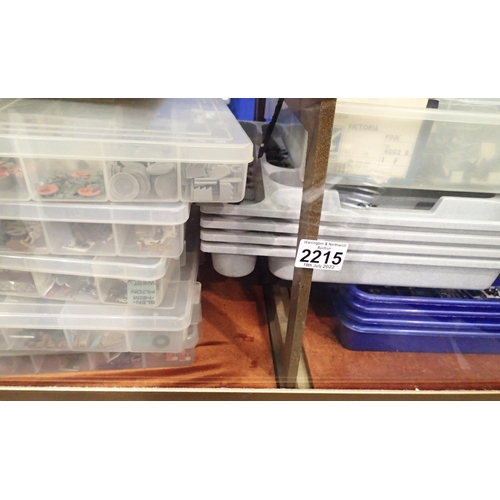 2215 - Very large quantity of Wargaming figures, vehicles, air crafts, ships etc. Various scales, mostly un... 