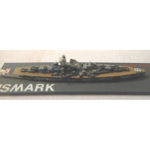 2220 - Eighty assorted Wargaming metal ships, warships, U boats, cruisers etc. All finished to an excellent... 