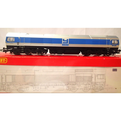 2280 - Hornby R2519, class 59 diesel, 59005 Kenneth J Painter, Yeoman Livery. In excellent condition, box h... 