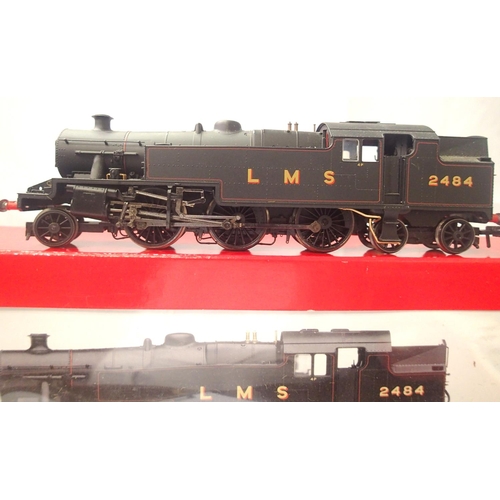 2283 - Hornby R2730 class 4P 2.6.4 tank 2484, LMS Black. In very good to excellent condition, no detail pac... 