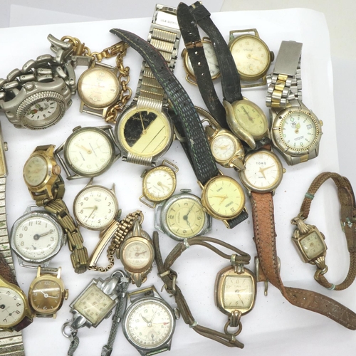 151 - Collection of ladies wristwatches. P&P Group 1 (£14+VAT for the first lot and £1+VAT for subsequent ... 