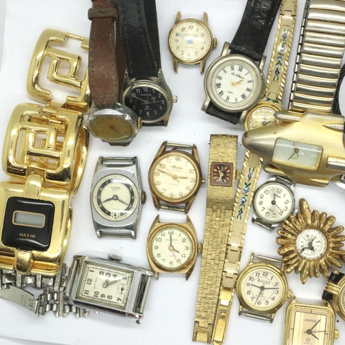 153 - Collection of ladies wristwatches. P&P Group 1 (£14+VAT for the first lot and £1+VAT for subsequent ... 