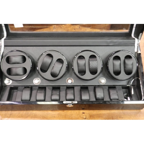 172 - Automatic eight watch winder, lacking power supply. P&P Group 3 (£25+VAT for the first lot and £5+VA... 