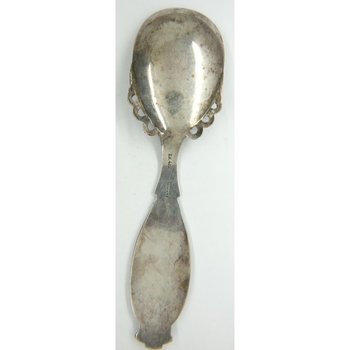 180 - Norwegian silver spoon, L: 16 cm, 41g. P&P Group 1 (£14+VAT for the first lot and £1+VAT for subsequ... 