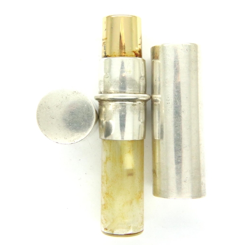 190 - Hallmarked silver perfume atomiser, H: 80 mm, 40g. P&P Group 1 (£14+VAT for the first lot and £1+VAT... 