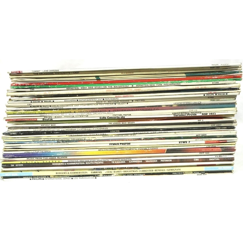 399 - Three shelves of mixed genre LP records. Not available for in-house P&P, contact Paul O'Hea at Mailb... 