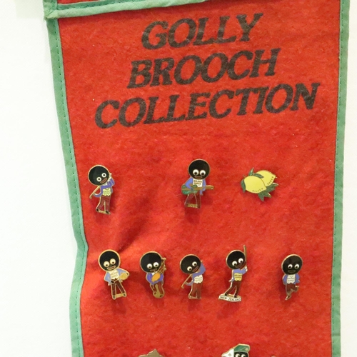 113a - Robinsons Golly brooch collection of badges. P&P Group 1 (£14+VAT for the first lot and £1+VAT for s... 