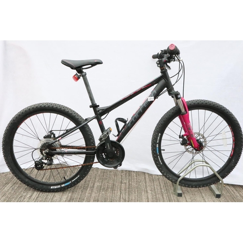 1010 - Carrera Luna girls bike, 21 Shimano Altus gears, 13 inch frame. Not available for in-house P&P, cont... 