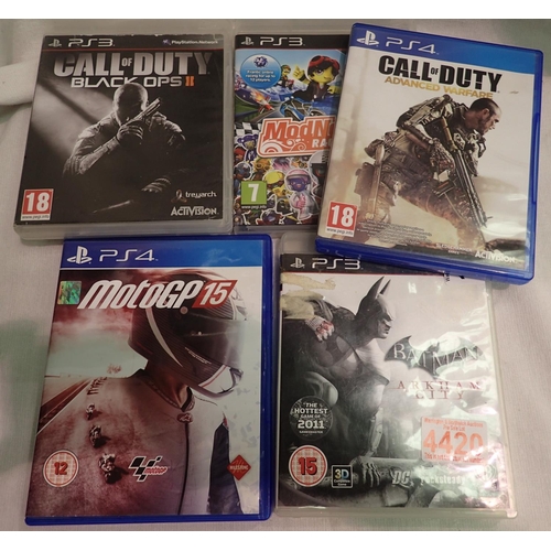 1106 - PlayStation 3 & 4 games. P&P Group 1 (£14+VAT for the first lot and £1+VAT for subsequent lots)