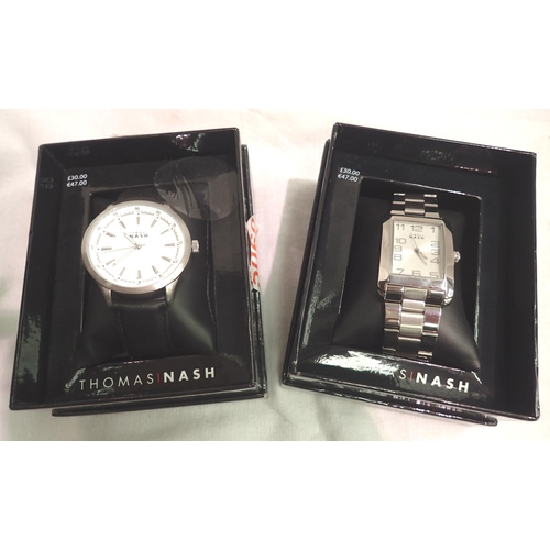 1109 - Two Thomas Nash boxed watches. P&P Group 1 (£14+VAT for the first lot and £1+VAT for subsequent lots... 