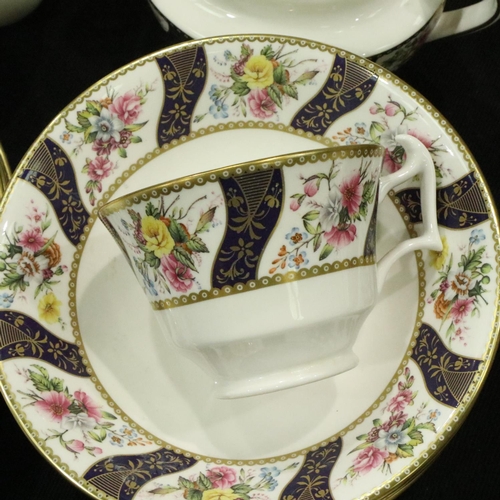 232 - Large quantity of Spode Cabinet Collection Kingswood pattern dinner and teaware (56). Not available ... 