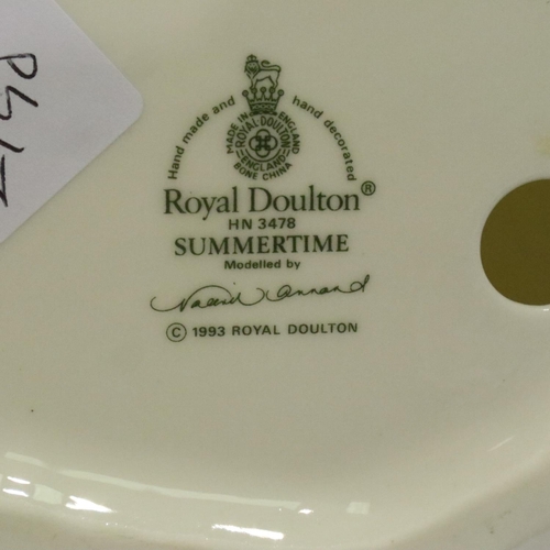 234 - Six Royal Doulton ladies to include HN 3478. P&P Group 3 (£25+VAT for the first lot and £5+VAT for s... 