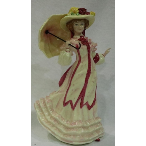 234 - Six Royal Doulton ladies to include HN 3478. P&P Group 3 (£25+VAT for the first lot and £5+VAT for s... 