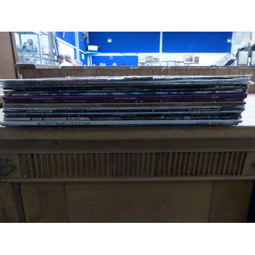 395 - Mixed LPs to include ACDC (5) and Black Sabbath. Good condition age related marks to some sleeves. P... 