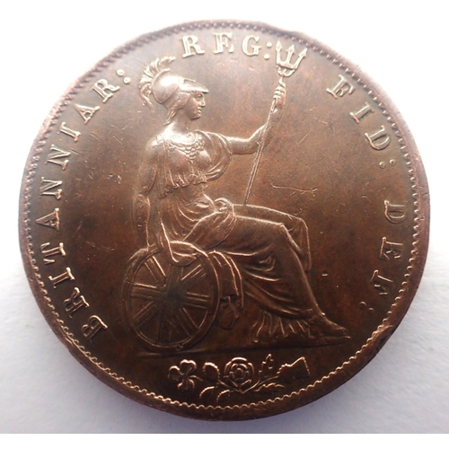 3025 - 1855 half penny of Queen Victoria in a high grade. P&P Group 0 (£5+VAT for the first lot and £1+VAT ... 