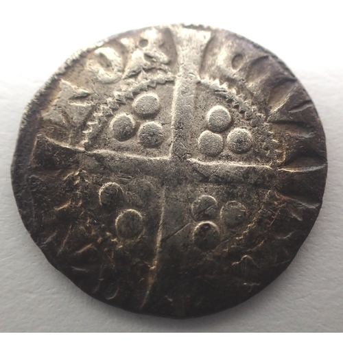 3096 - Edward I silver hammered penny, Canterbury mint. P&P Group 0 (£5+VAT for the first lot and £1+VAT fo... 