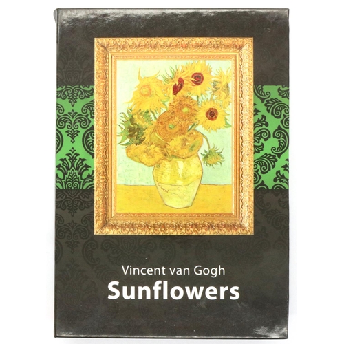 3117 - 2014 limited edition Solomon Islands one dollar, Van Gogh Sunflowers edition. P&P Group 0 (£5+VAT fo... 