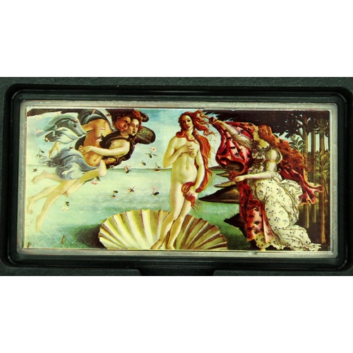 3118 - 2014 limited edition Solomon Islands one dollar, Botticelli Birth of Venus edition. P&P Group 0 (£5+... 