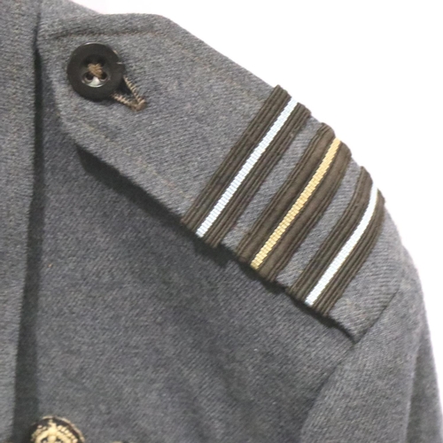 2048 - British post war RAF Squadron Leader or Wing Commander Pilots tunic with ribbon bars including DFC, ... 