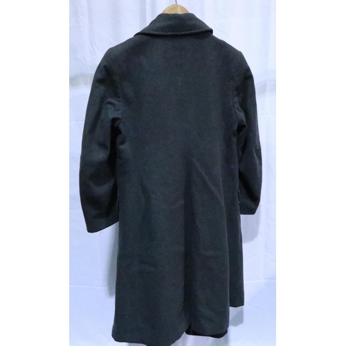 2058 - Rare Womens Auxiliary Air Force (WAAF), RAF 1942 dated great coat, named to 485009 Hawkins,  size 6.... 