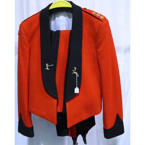 2060 - Royal Corps of Signals three piece mess dress uniform circa 1997-2009, Airborne Division, previously... 